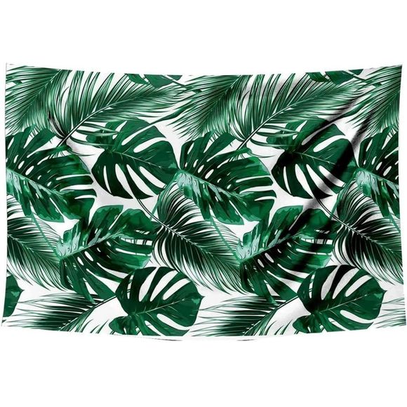 5x7ft Summer Backdrop Tropical Palm Leaves Background Photography Decora… - Picture 2 of 6